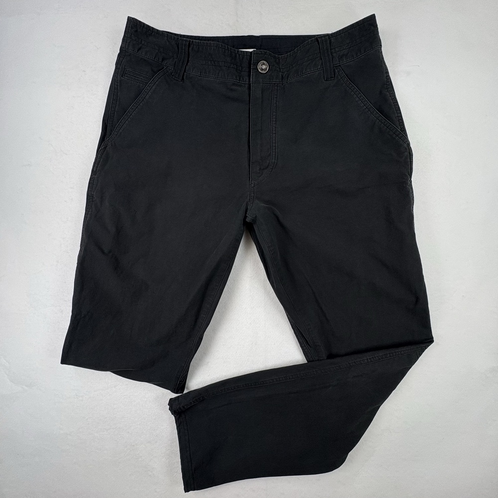 Kuhl Resistor Chino Pants Mens 34x32 (Fits 34x30) Black Stretch Water Resistant